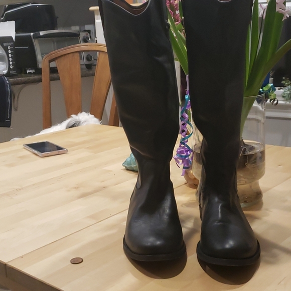 Frye Melissa Wide Calf Riding Boots - Picture 1 of 4